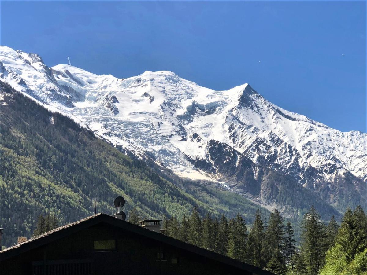 Chamonix Superbe Appartement Vue Mont Blanc Kültér fotó