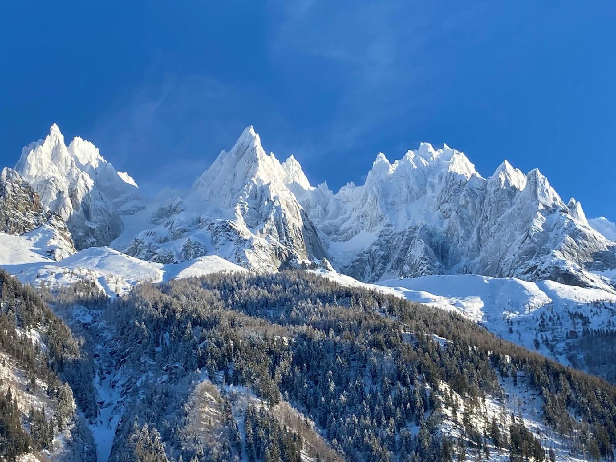 Chamonix Superbe Appartement Vue Mont Blanc Kültér fotó
